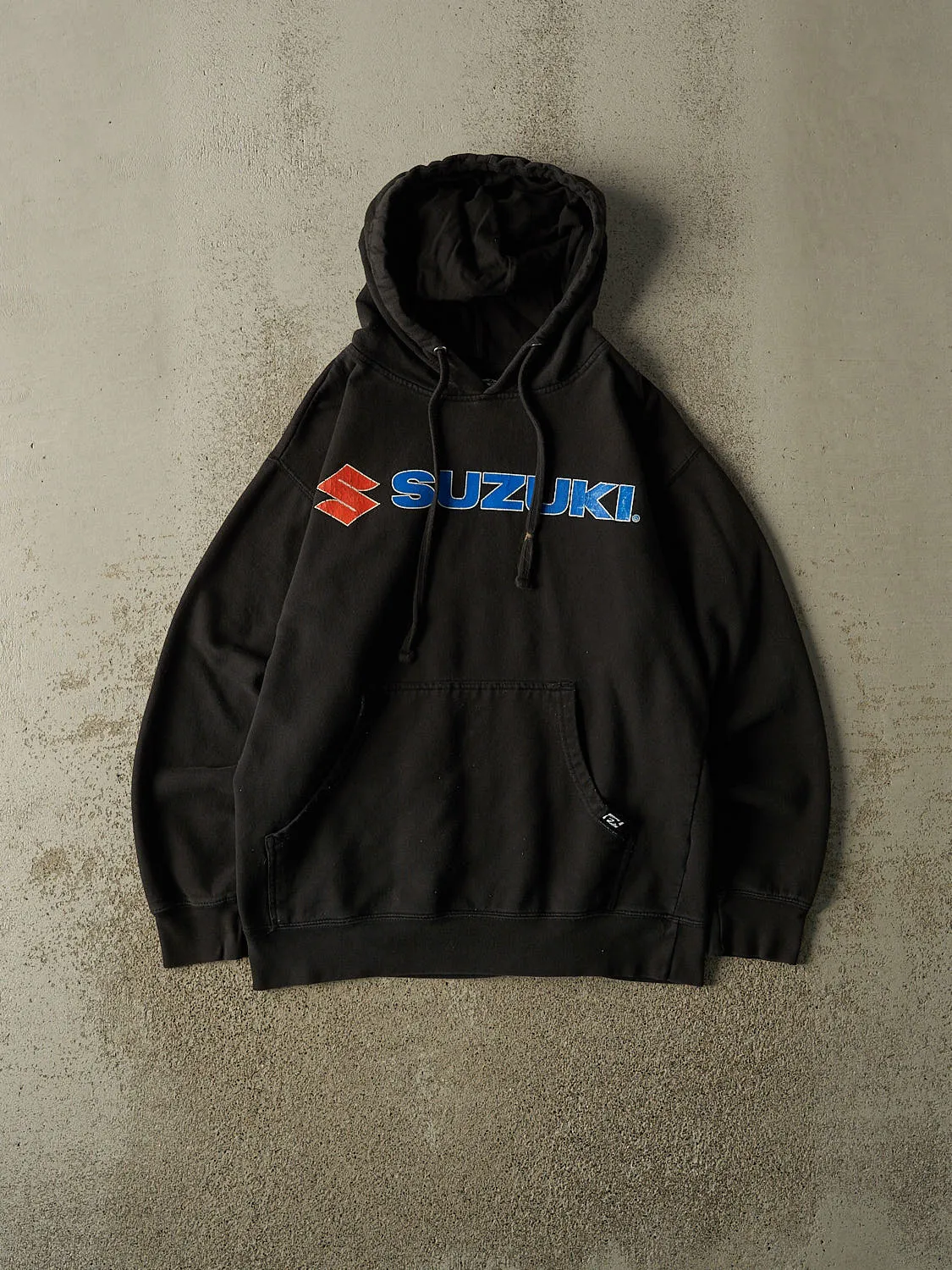 Vintage Y2K Black Suzuki Hoodie (S/M) sold by Rebalance Vintage