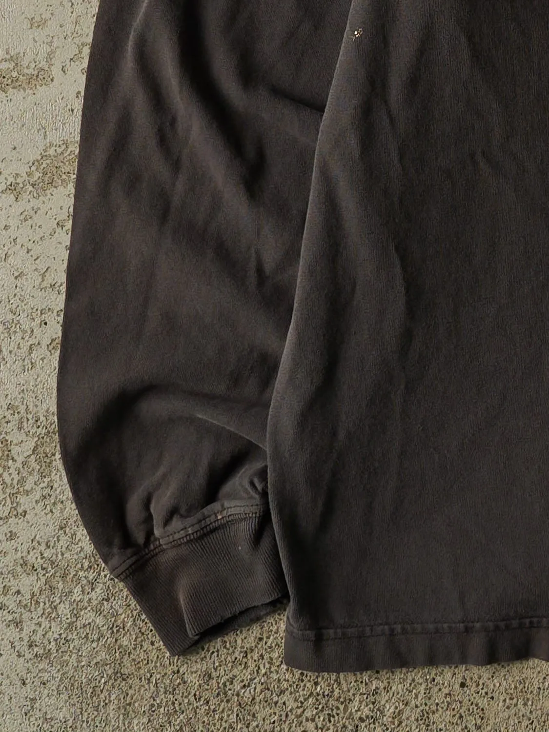 Vintage Y2K Faded Black Carhartt Logo Long Sleeve (XL/XXL) sold by Rebalance Vintage product image thumbnail 4
