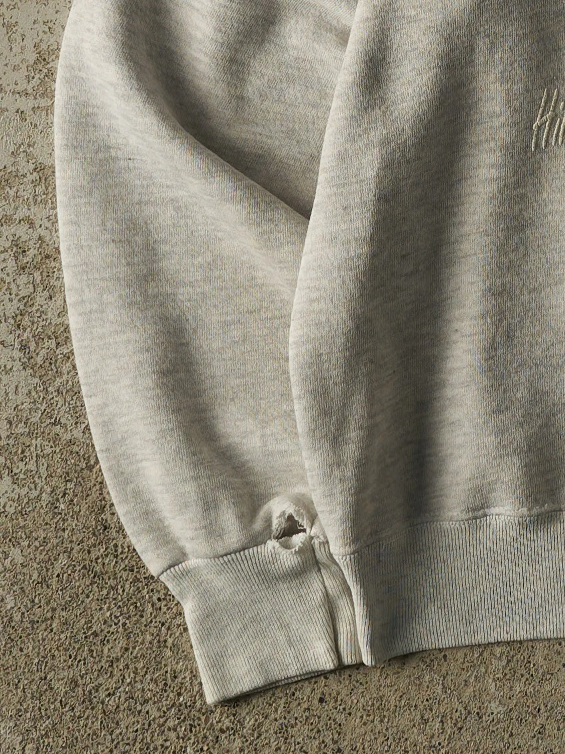 Vintage 90s Heather Grey Hilton Head Island Crewneck (L/XL) sold by Rebalance Vintage product image thumbnail 3