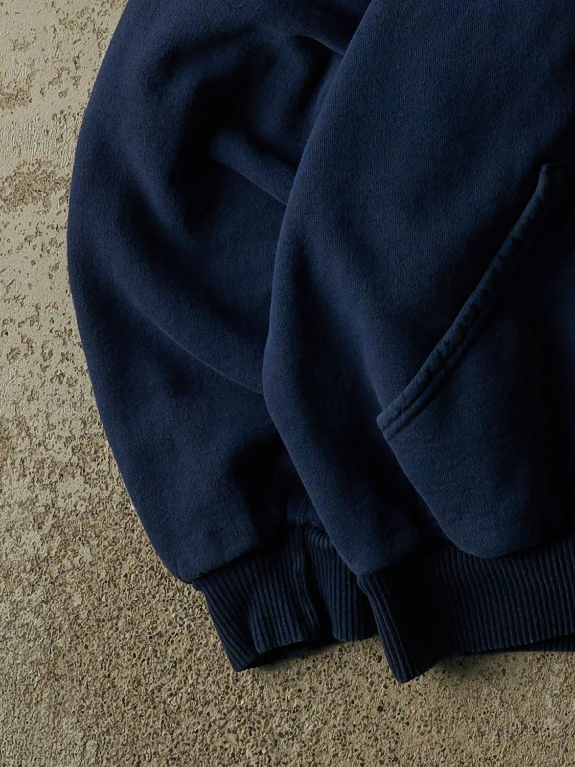Vintage 90s Navy Blue Wind River Embroidered Hoodie (M/L) sold by Rebalance Vintage product image thumbnail 3