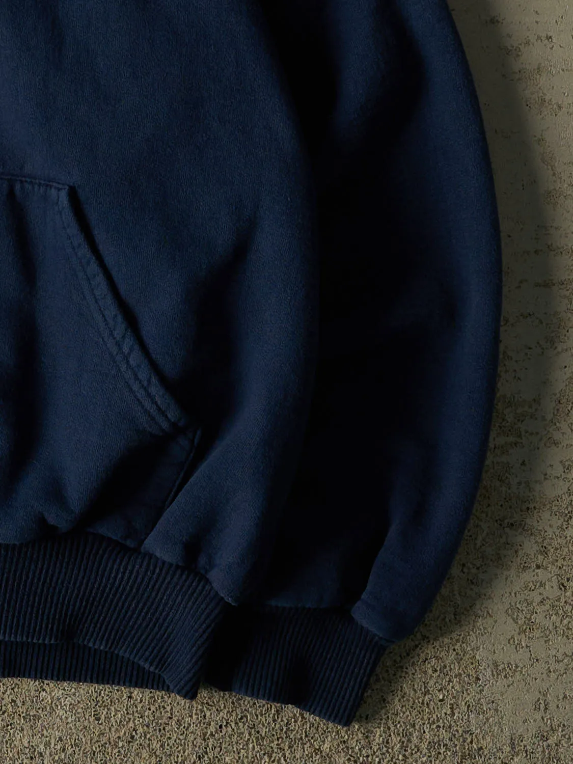 Vintage 90s Navy Blue Wind River Embroidered Hoodie (M/L) sold by Rebalance Vintage product image thumbnail 4
