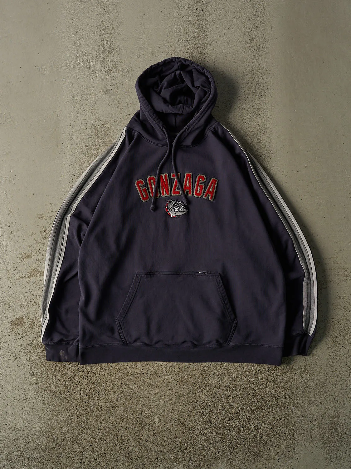 Vintage Y2K Navy Blue Gonzaga University Hoodie (XL) sold by Rebalance Vintage