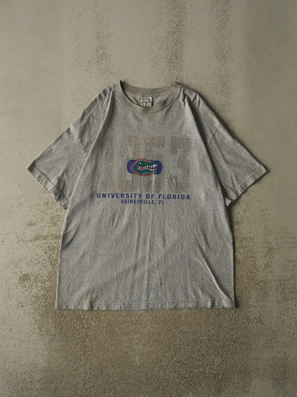 Vintage 90s Grey University of Florida Gators Tee (XL/XXL) made by Rebalance Vintage