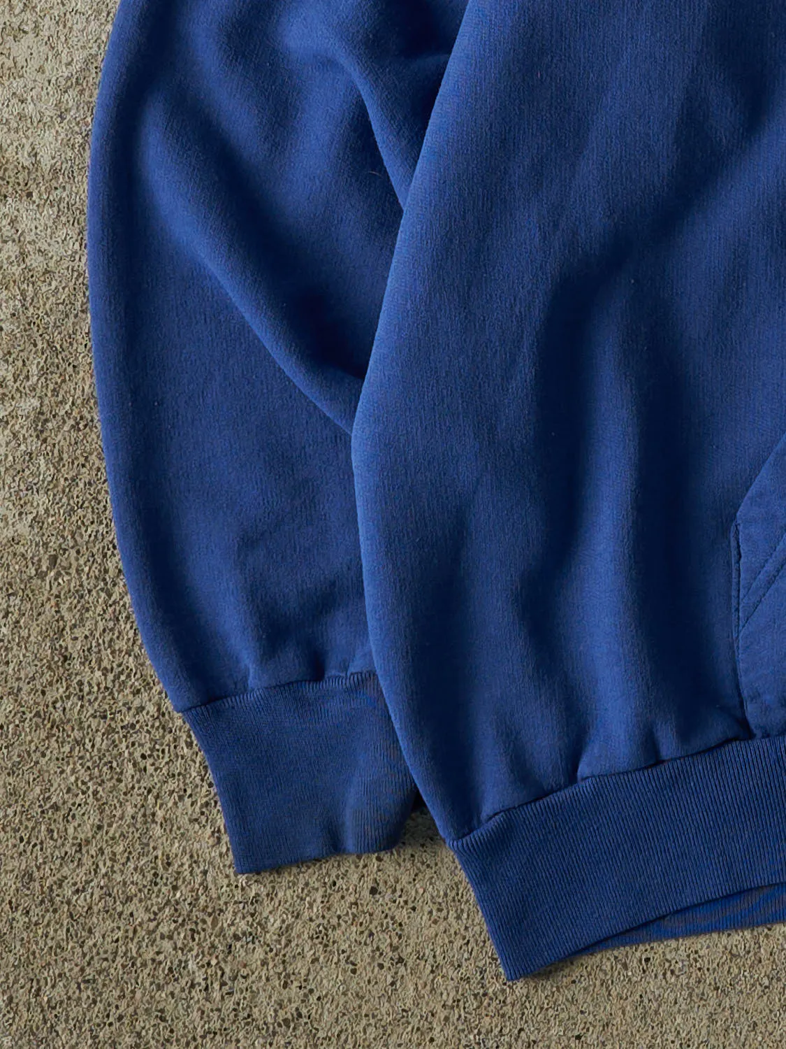 Vintage 90s Blue Logo Hoodie (L/XL) sold by Rebalance Vintage product image thumbnail 3