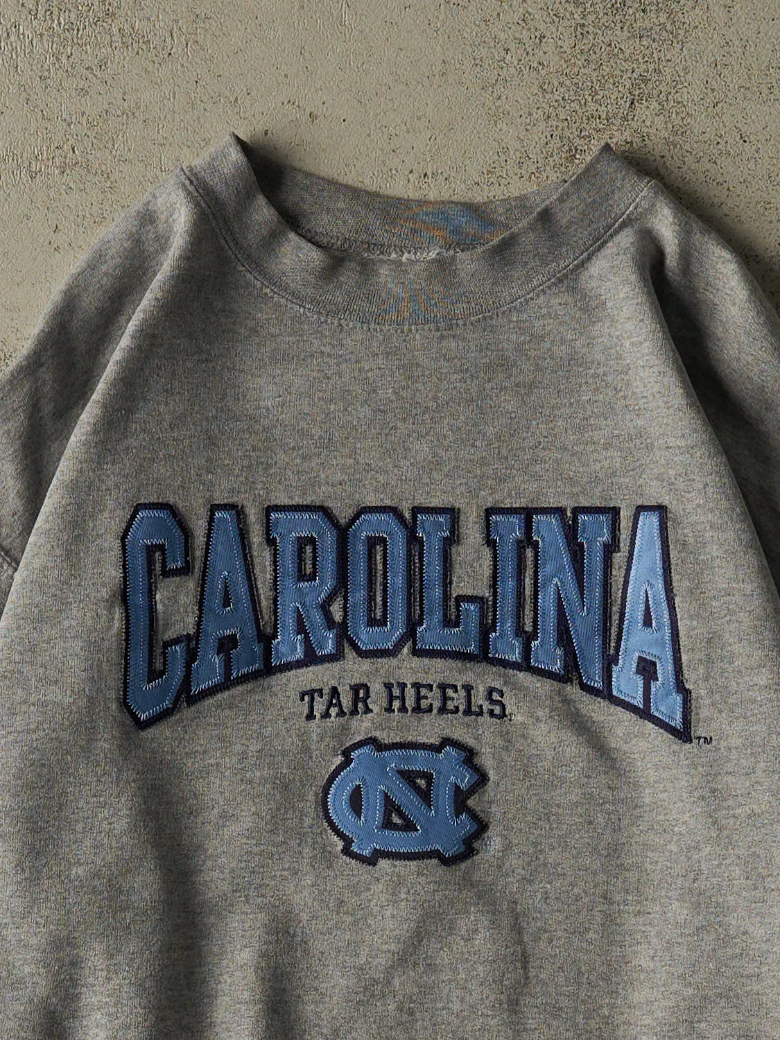 Vintage 90s Grey University of North Carolina Crewneck (M) sold by Rebalance Vintage product image thumbnail 2