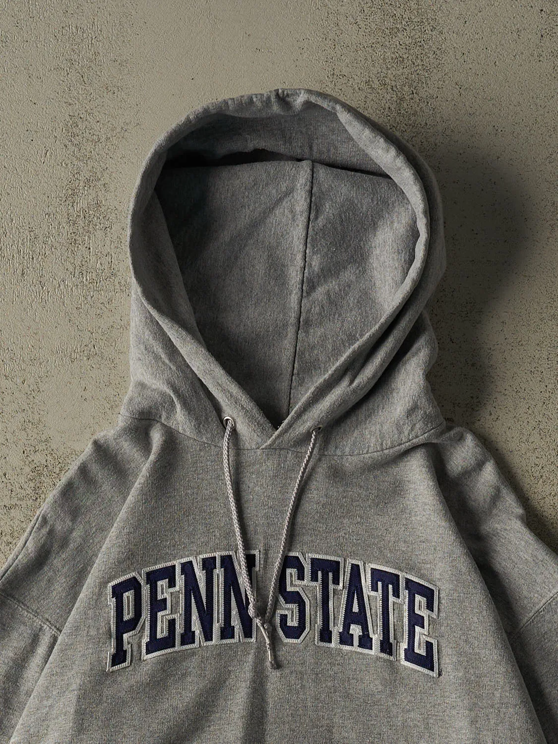 Vintage Y2K Grey Penn State University Embroidered Hoodie (XL) sold by Rebalance Vintage product image thumbnail 2