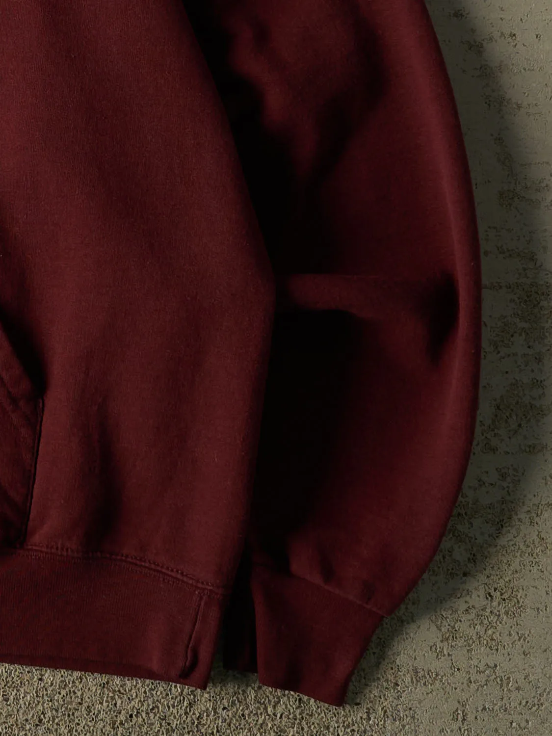 Vintage Y2K Burgundy Harvard University Champion Hoodie (S) sold by Rebalance Vintage product image thumbnail 4