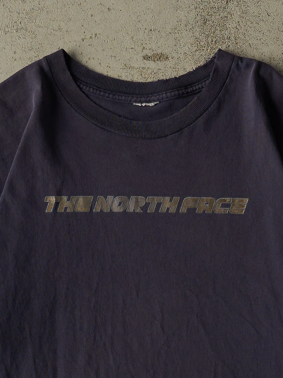 Vintage 90s Navy Blue The North Face Tee (XL/XXL) sold by Rebalance Vintage product image thumbnail 2