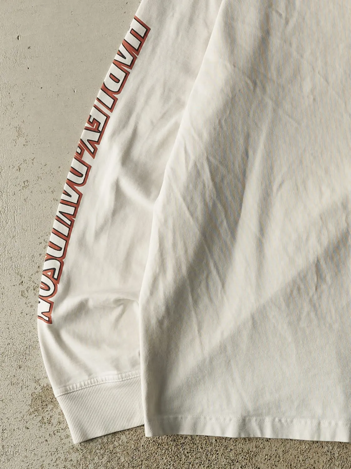 Vintage Y2K White Harley Davidson Embroidered Long Sleeve (XL) sold by Rebalance Vintage product image thumbnail 4