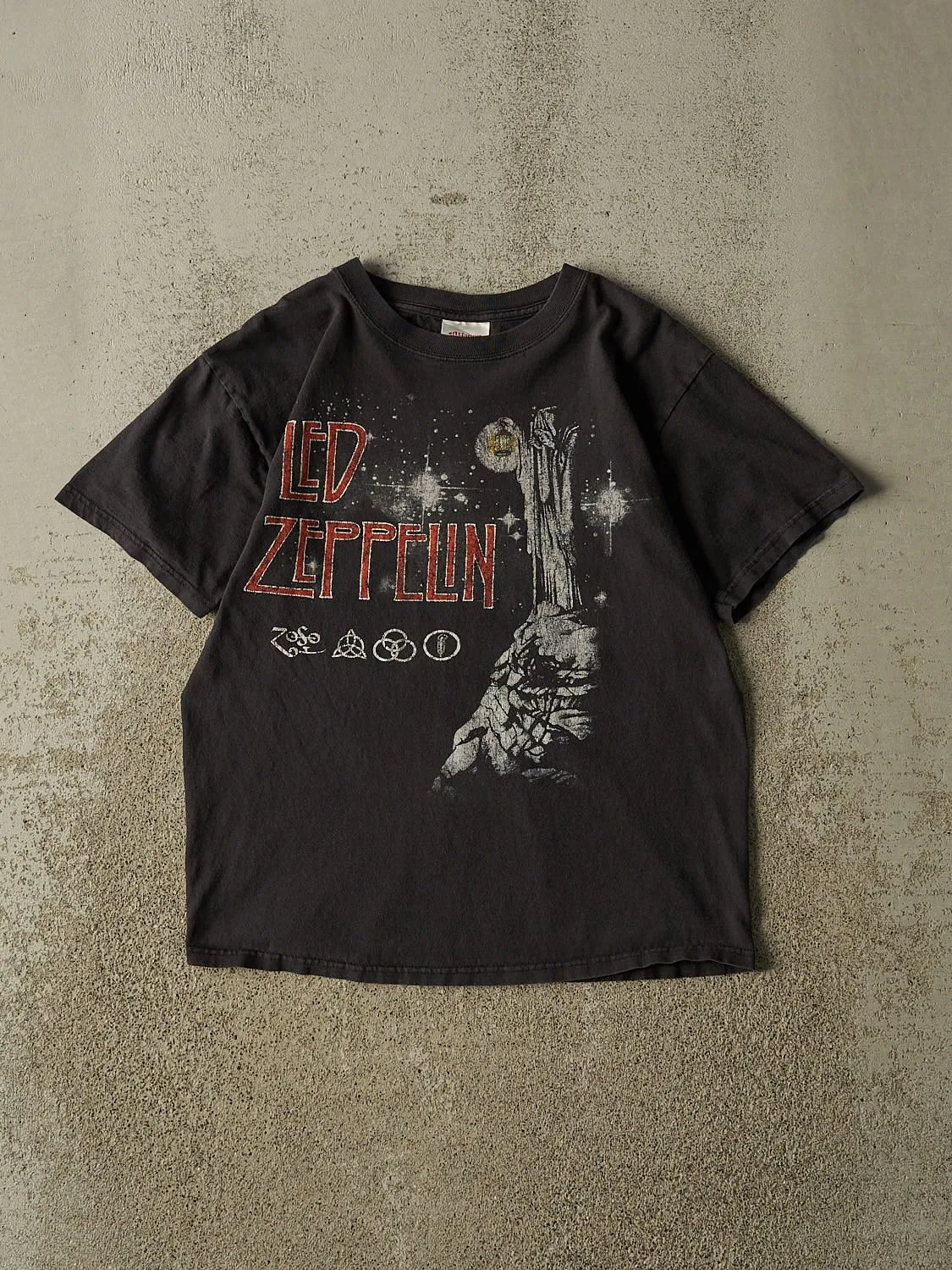 Vintage Y2K Black Led Zeppelin Tee (S) sold by Rebalance Vintage
