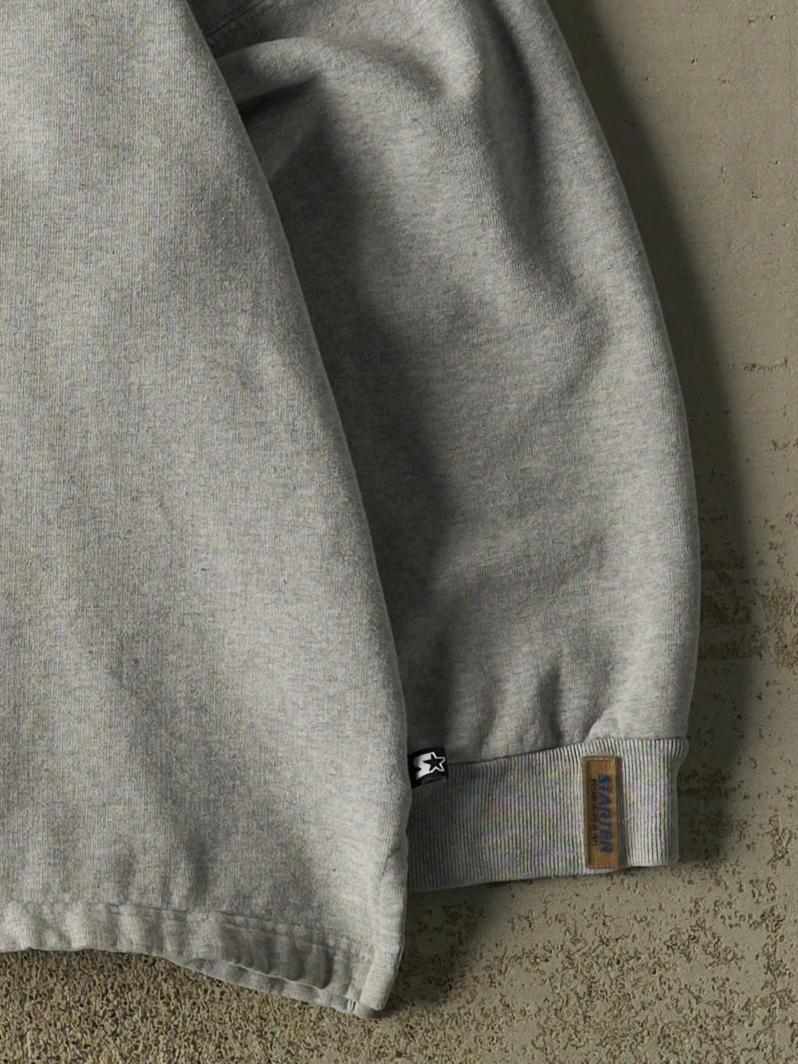 Vintage 90s Grey Starter Embroidered Crewneck (XL/XXL) sold by Rebalance Vintage product image thumbnail 3