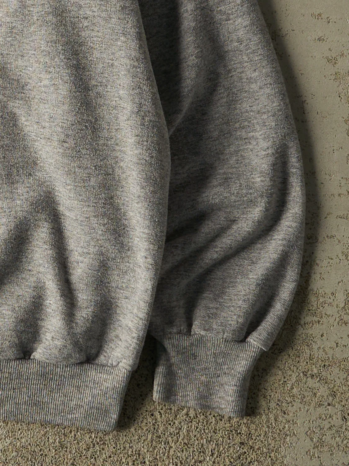 Vintage 90s Grey Blank Crewneck (L) sold by Rebalance Vintage product image thumbnail 4