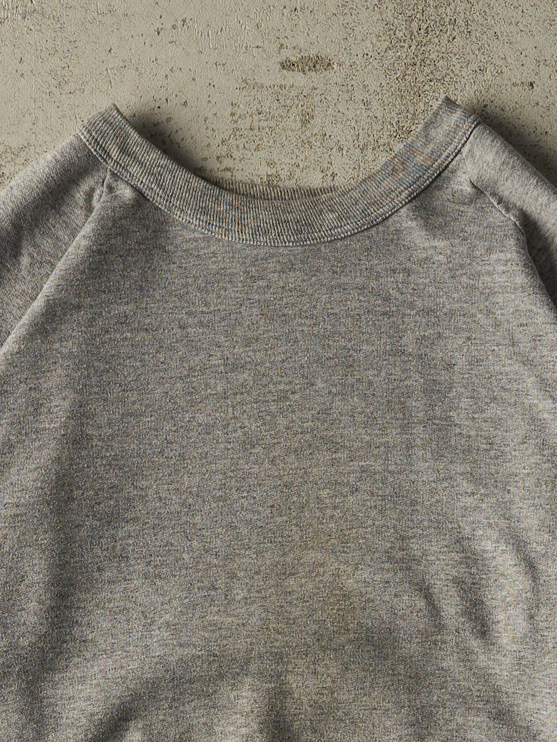 Vintage 90s Grey Blank Crewneck (L) sold by Rebalance Vintage product image thumbnail 2