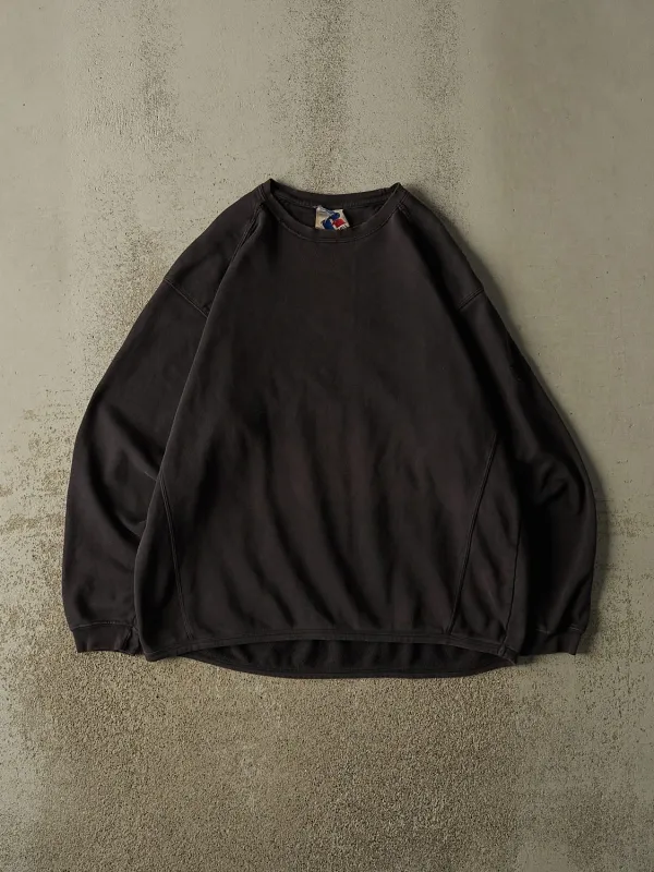 Vintage 90s Faded Black Russell Athletic Lightweight Crewneck (L/XL) made by Rebalance Vintage