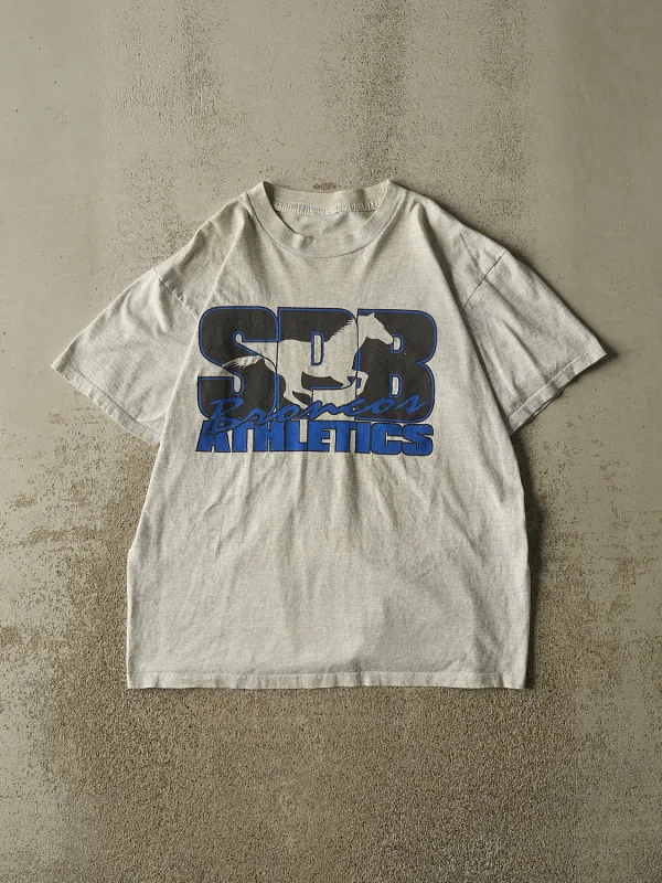 Vintage 90s Grey SPB Broncos Tee (M/L) made by Rebalance Vintage