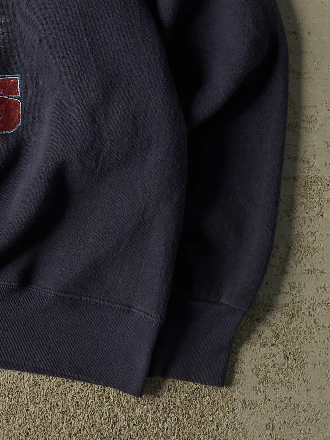 Vintage 90s Navy Blue New England Patriots Crewneck (XL) sold by Rebalance Vintage product image thumbnail 4