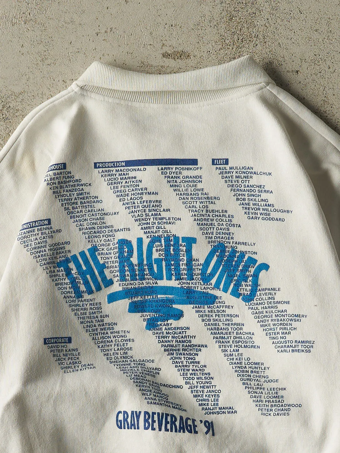 Vintage 91' White Diet Pepsi Quarter Button Sweater Crewneck (S/M) sold by Rebalance Vintage product image thumbnail 4