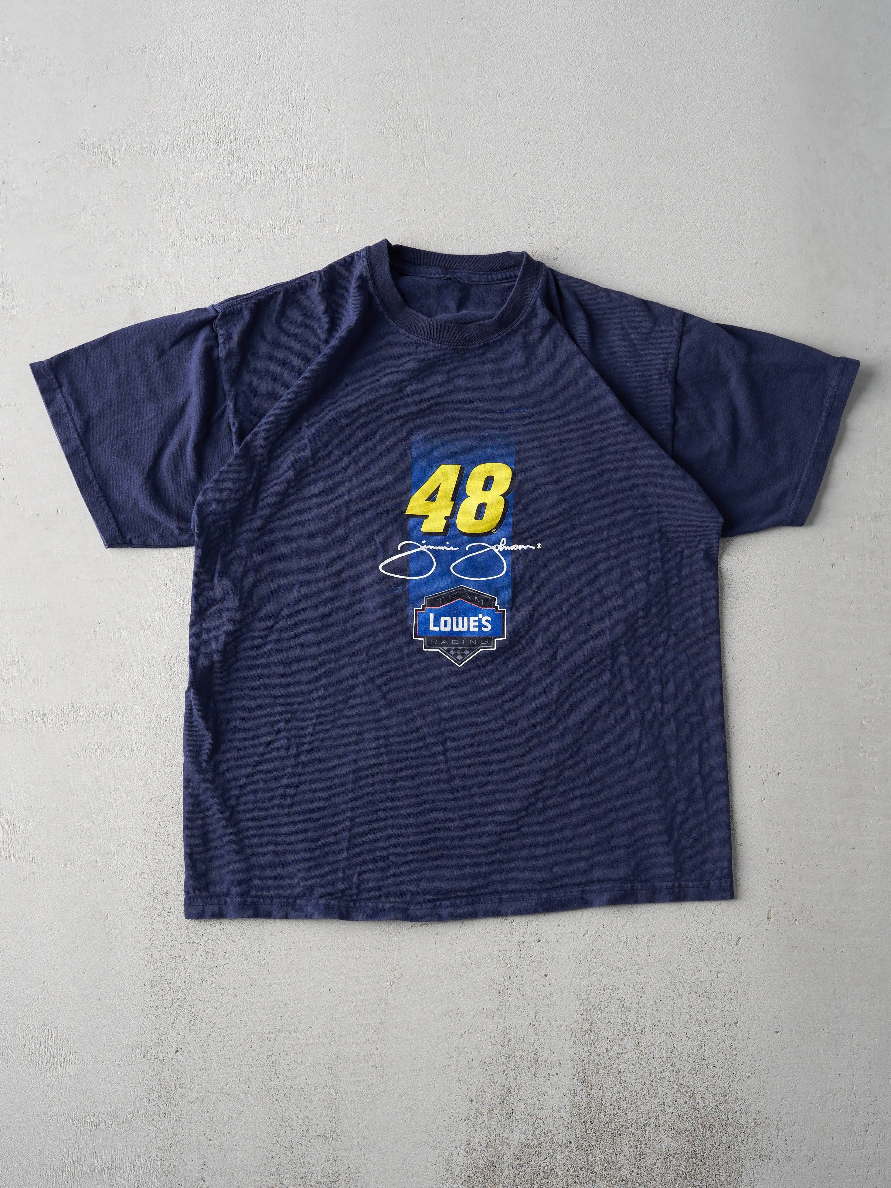 Vintage 06' Navy Jimmie Johnson Racing Tee (M) sold by Rebalance Vintage product image thumbnail 2