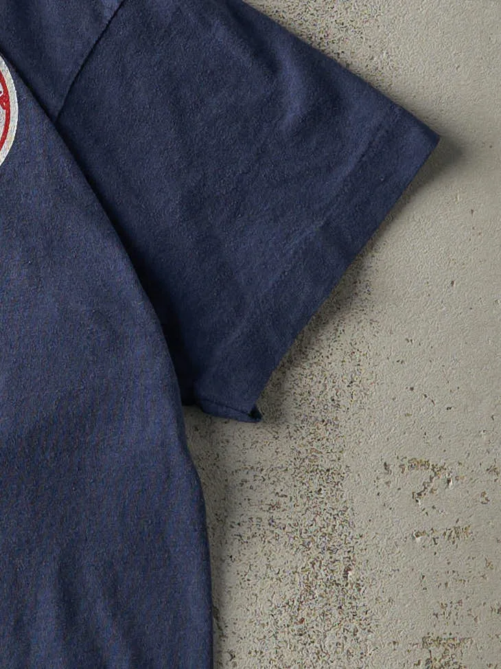 Vintage 88' Navy Blue Boston Red Sox Single Stitch Tee (M) sold by Rebalance Vintage product image thumbnail 3