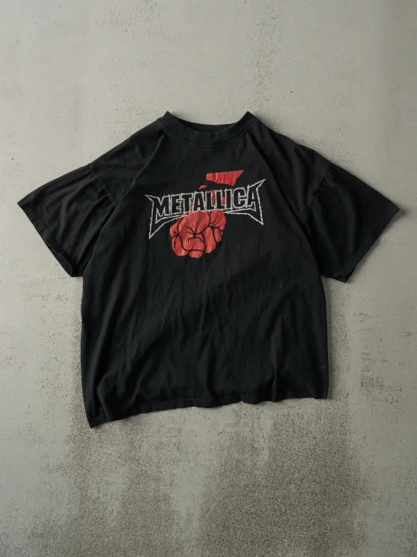 Vintage 03' Black Metallica European Tour Tee (M) sold by Rebalance Vintage