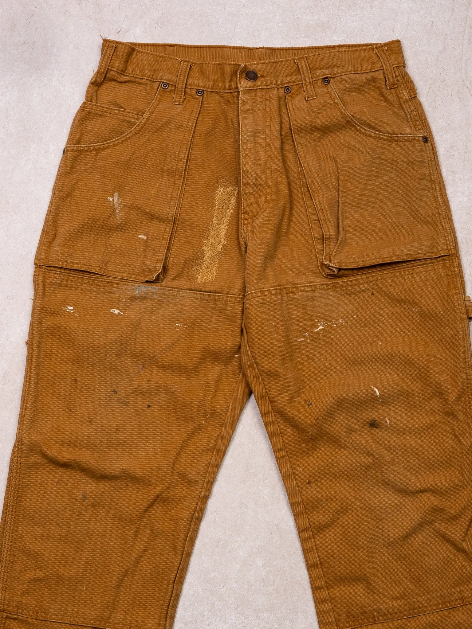 Vintage Rugged Camel Dickies Double Knee Cargo Pants (30 x 32) sold by Rebalance Vintage product image thumbnail 2