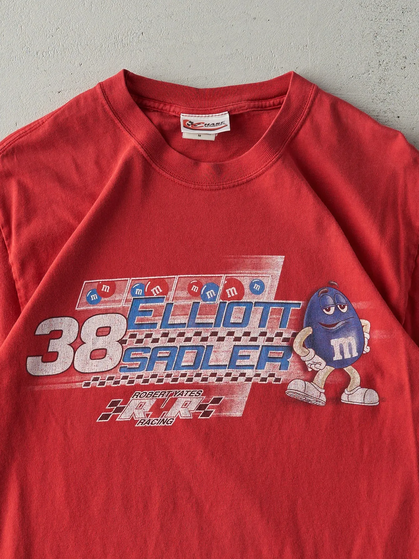Vintage 03' Red Elliott Sadler M&M's Nascar Racing Tee (S) sold by Rebalance Vintage product image thumbnail 3