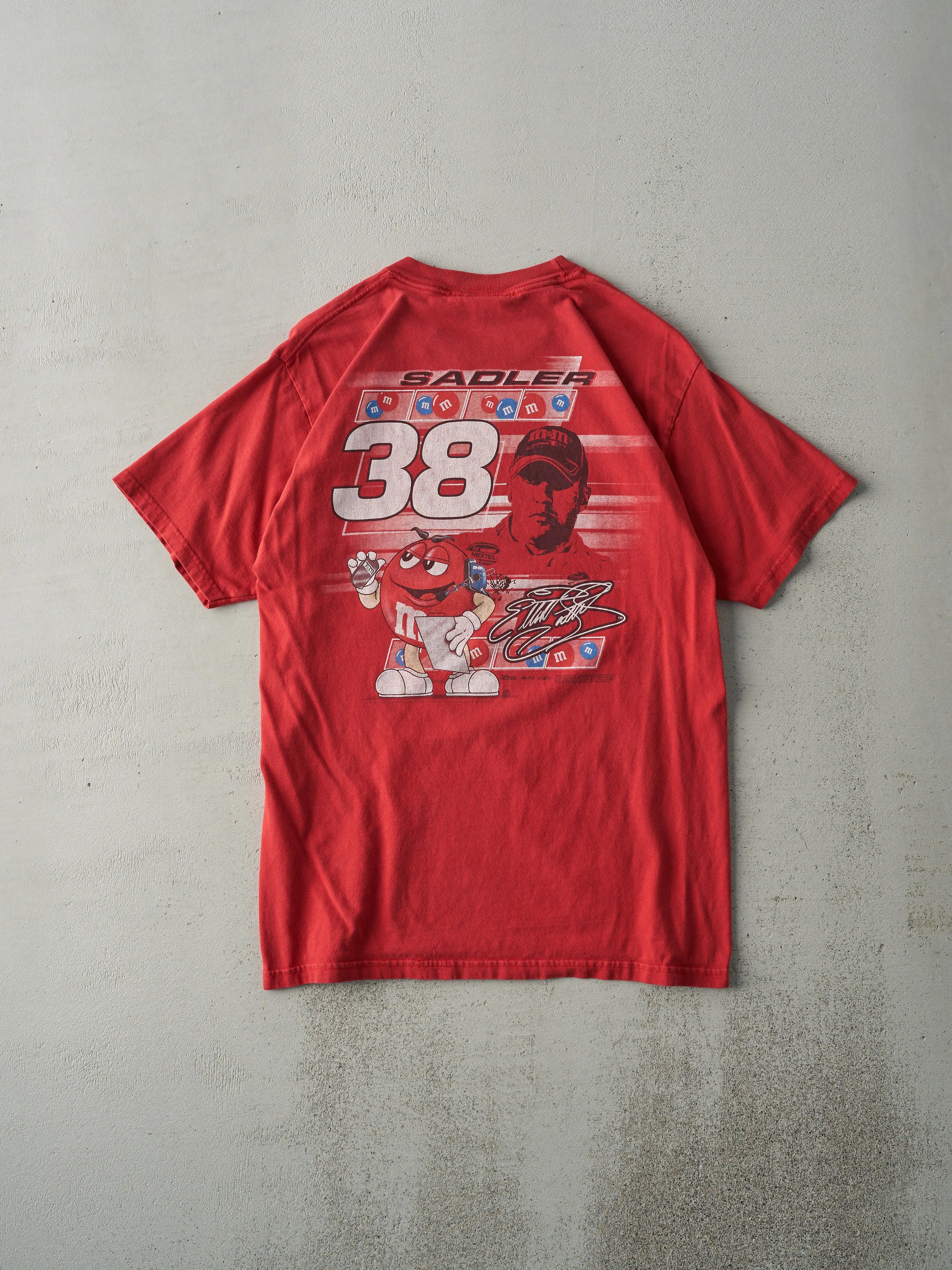 Vintage 03' Red Elliott Sadler M&M's Nascar Racing Tee (S) sold by Rebalance Vintage product image thumbnail 2