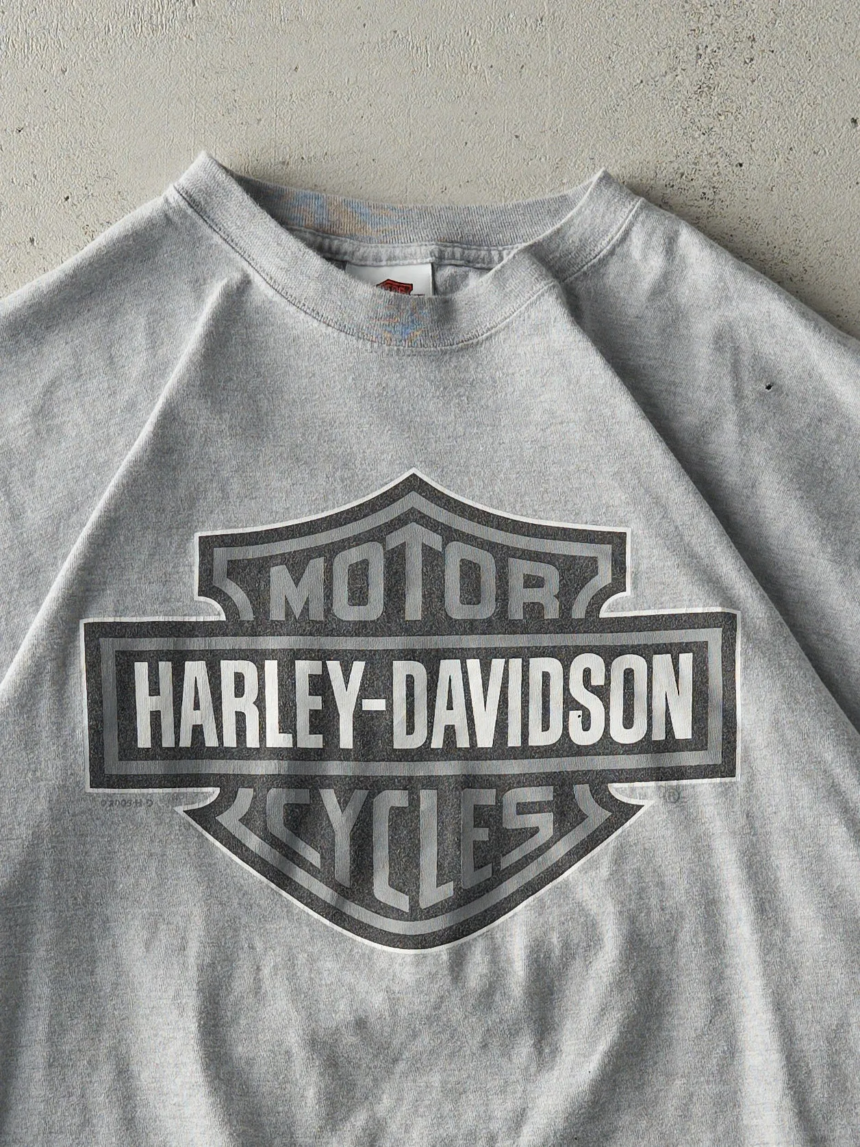 Vintage 08' Grey Philadelphia PA Harley Davidson Tee (M) sold by Rebalance Vintage product image thumbnail 3