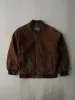Vintage 90s Brown Trader Bay Leather Jacket (L) sold by Rebalance Vintage
