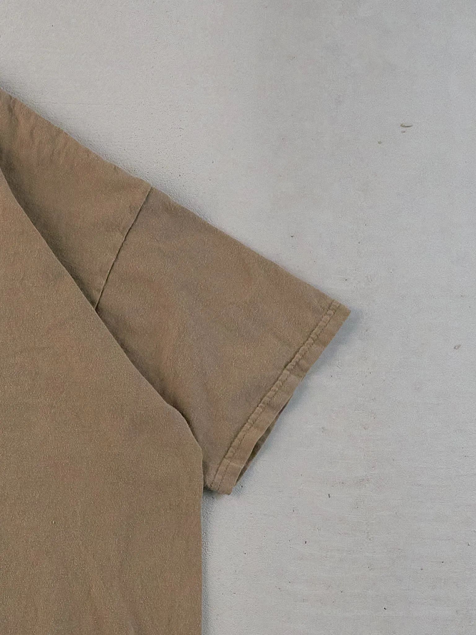 Vintage 90s Brown Blank Tee (M) sold by Rebalance Vintage product image thumbnail 3