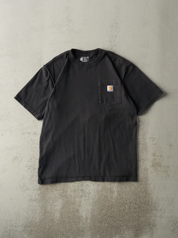 Vintage Y2K Black Carhartt Pocket Tee (M) sold by Rebalance Vintage