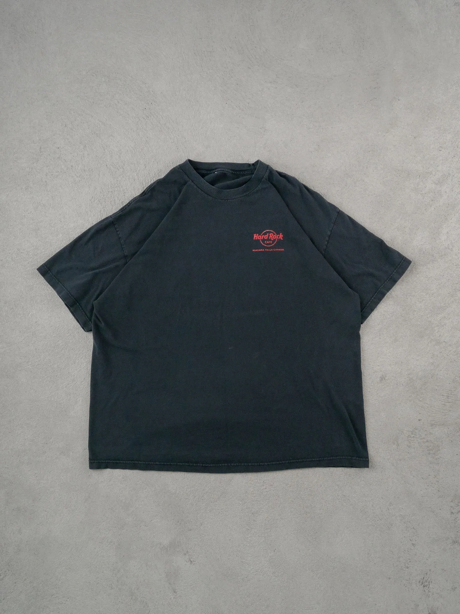 Vintage Y2k Black Hardrock Cafe Niagara Falls Tee (L/XL) sold by Rebalance Vintage