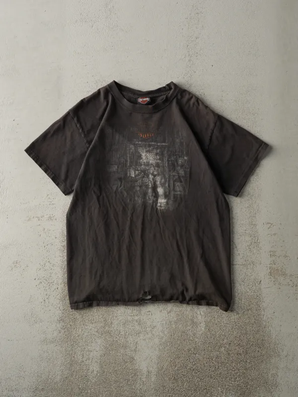 17' Faded Black Texas Harley Davidson Tee (S) sold by Rebalance Vintage