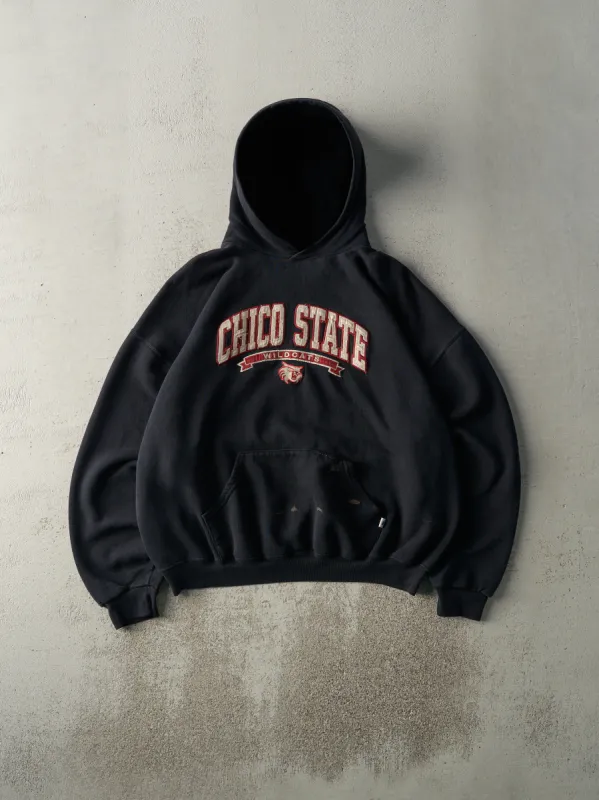 Vintage Y2K Black Chico State Wildcats Russell Athletic Hoodie (L/XL) sold by Rebalance Vintage