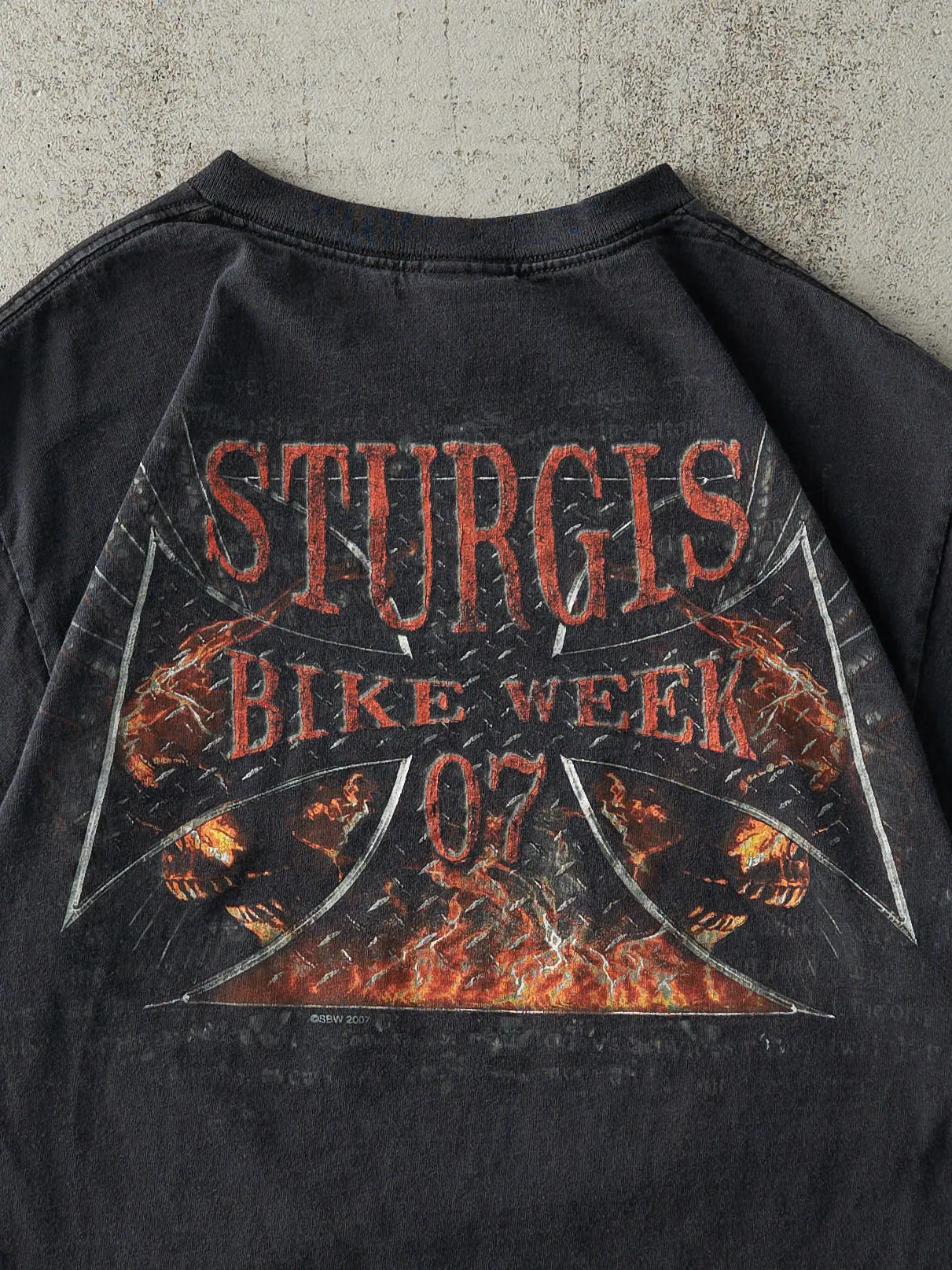 Vintage 07' Black Sturgis Bike Week Tee (S) sold by Rebalance Vintage product image thumbnail 4