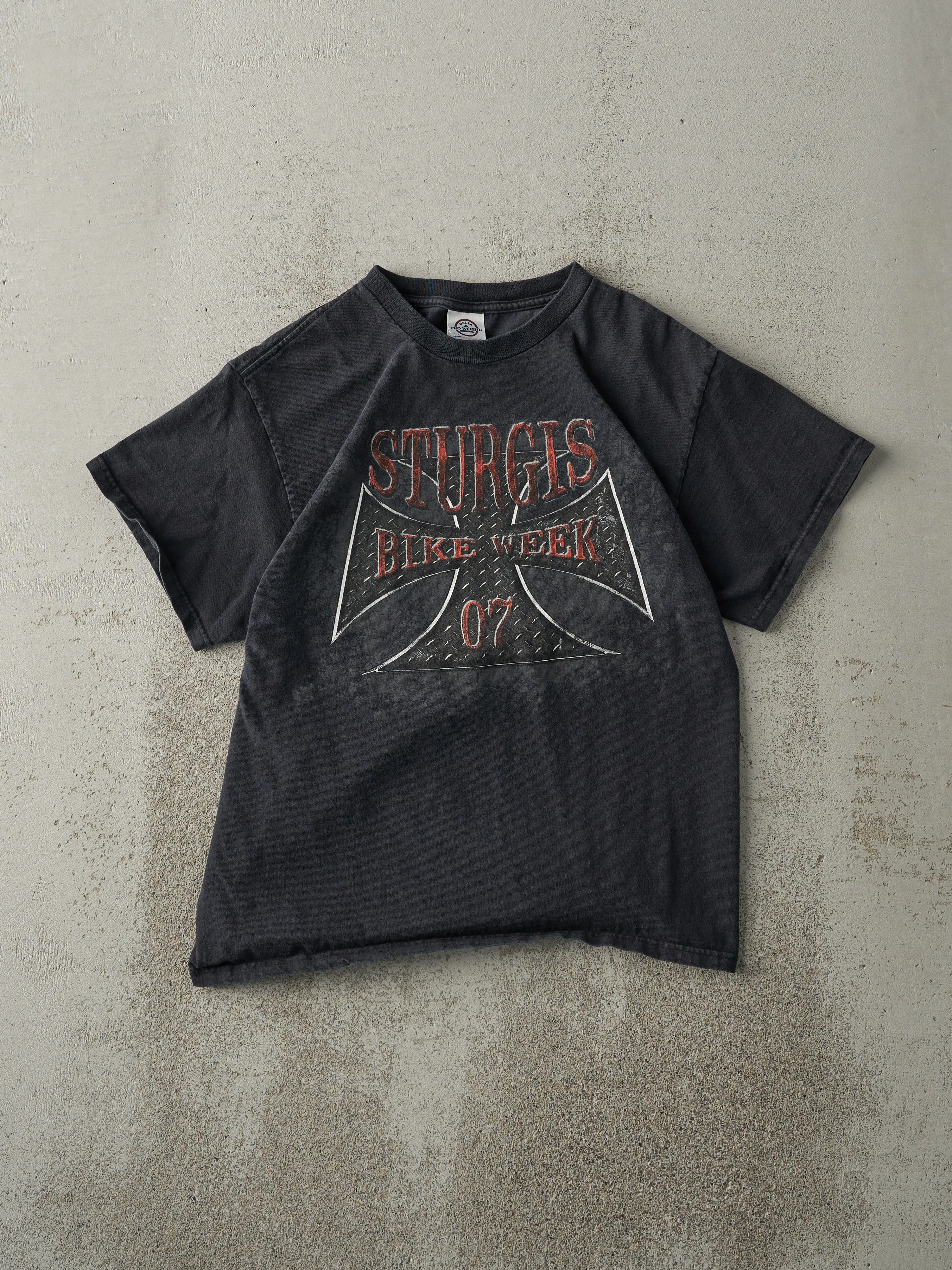 Vintage 07' Black Sturgis Bike Week Tee (S) sold by Rebalance Vintage