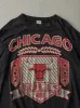 Vintage 90s Black Chicago Bulls Single Stitch Tee (XXXL) sold by Rebalance Vintage