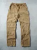 Vintage 90s Faded Khaki Dungeree Fit Carhartt Double Knee Carpenter Pants (34x35) sold by Rebalance Vintage