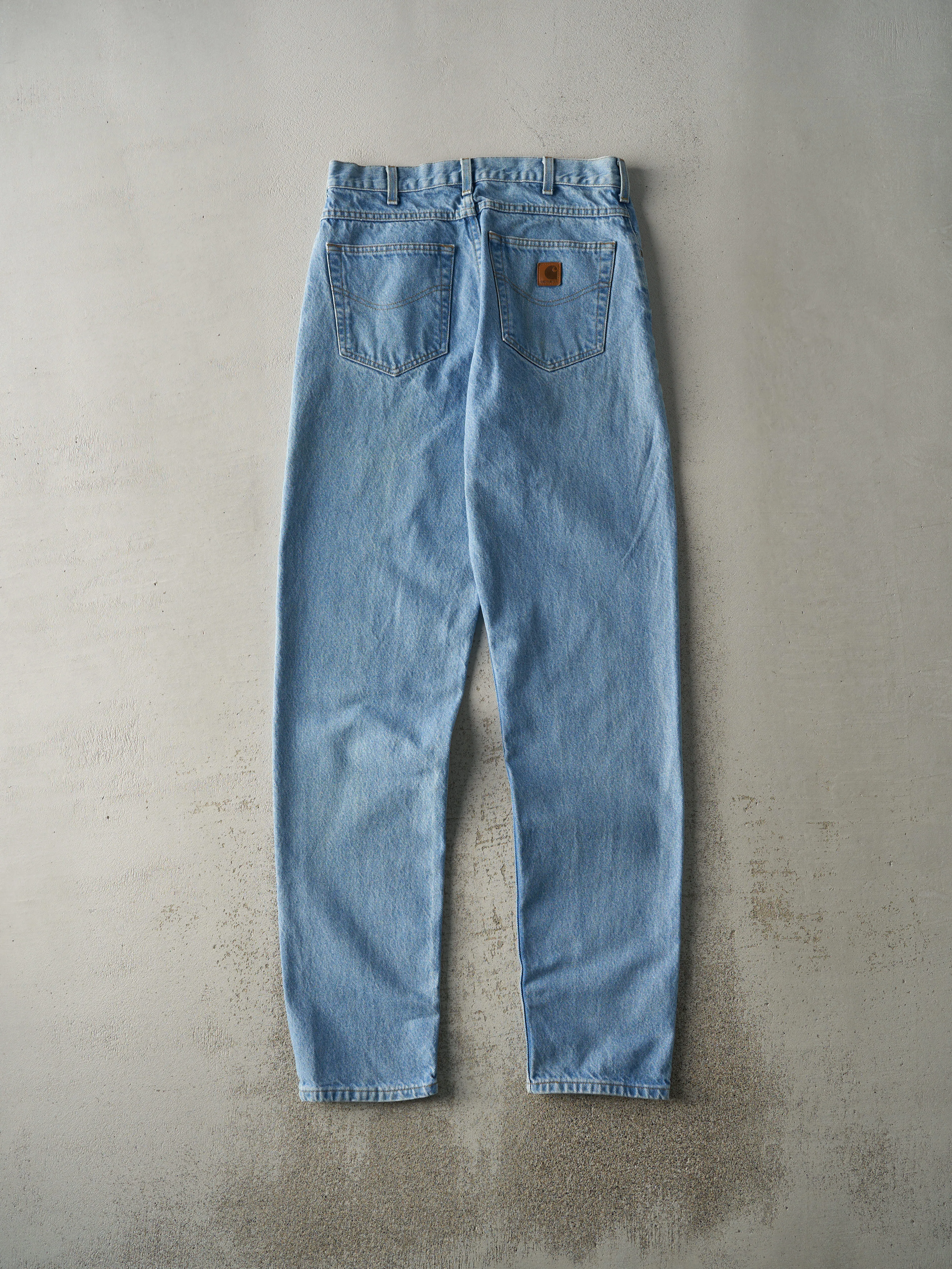 Vintage 90s Light Wash Carhartt Jeans (32x36) sold by Rebalance Vintage product image thumbnail 3
