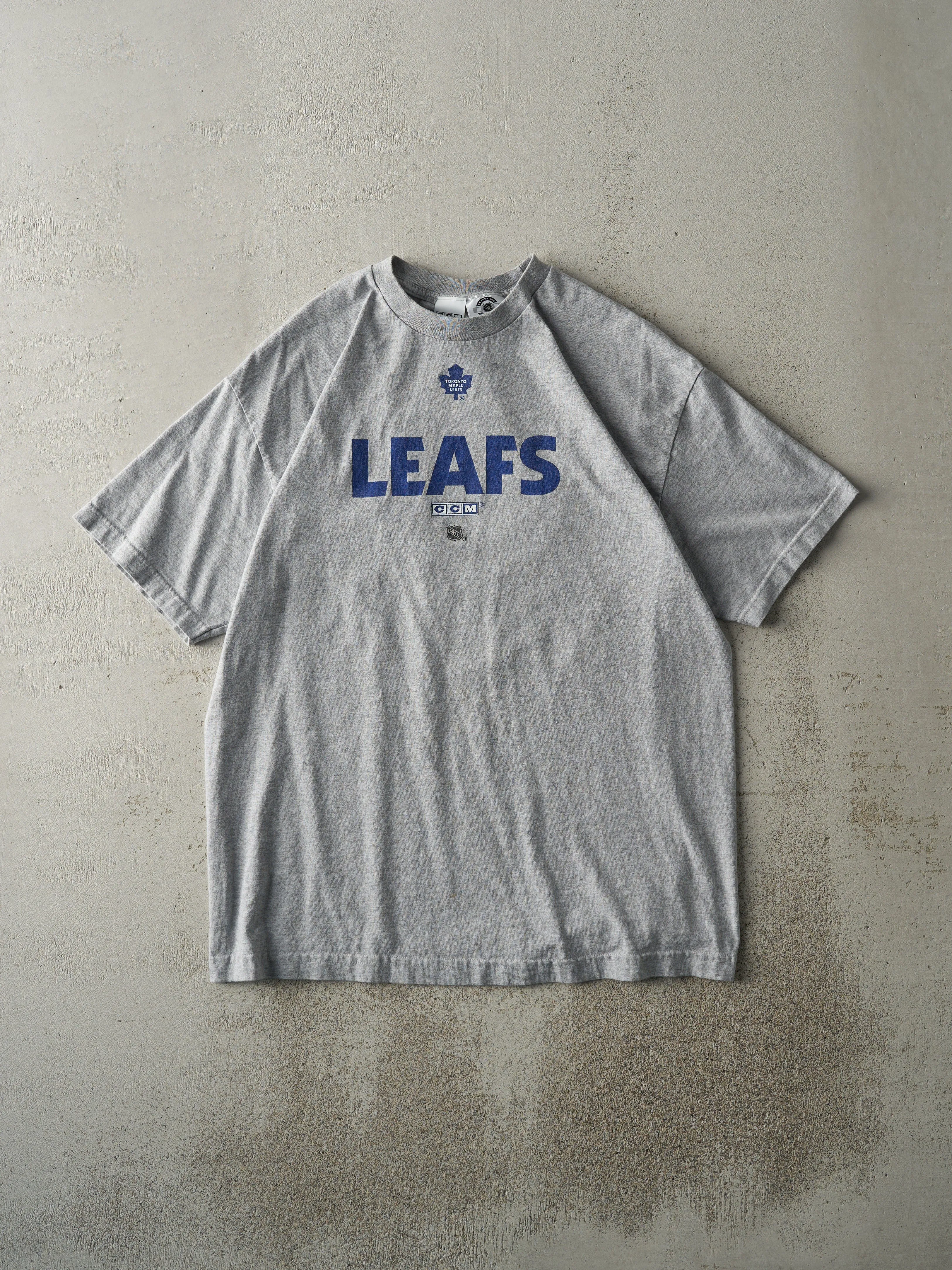 Vintage Y2K Grey Toronto Maple Leafs Tee (M/L) sold by Rebalance Vintage