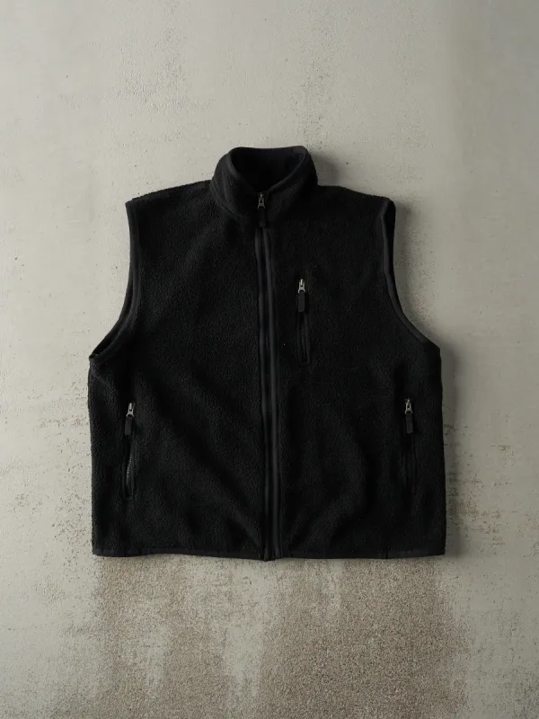 Vintage 90s Black Gap Sherpa Vest (L) sold by Rebalance Vintage