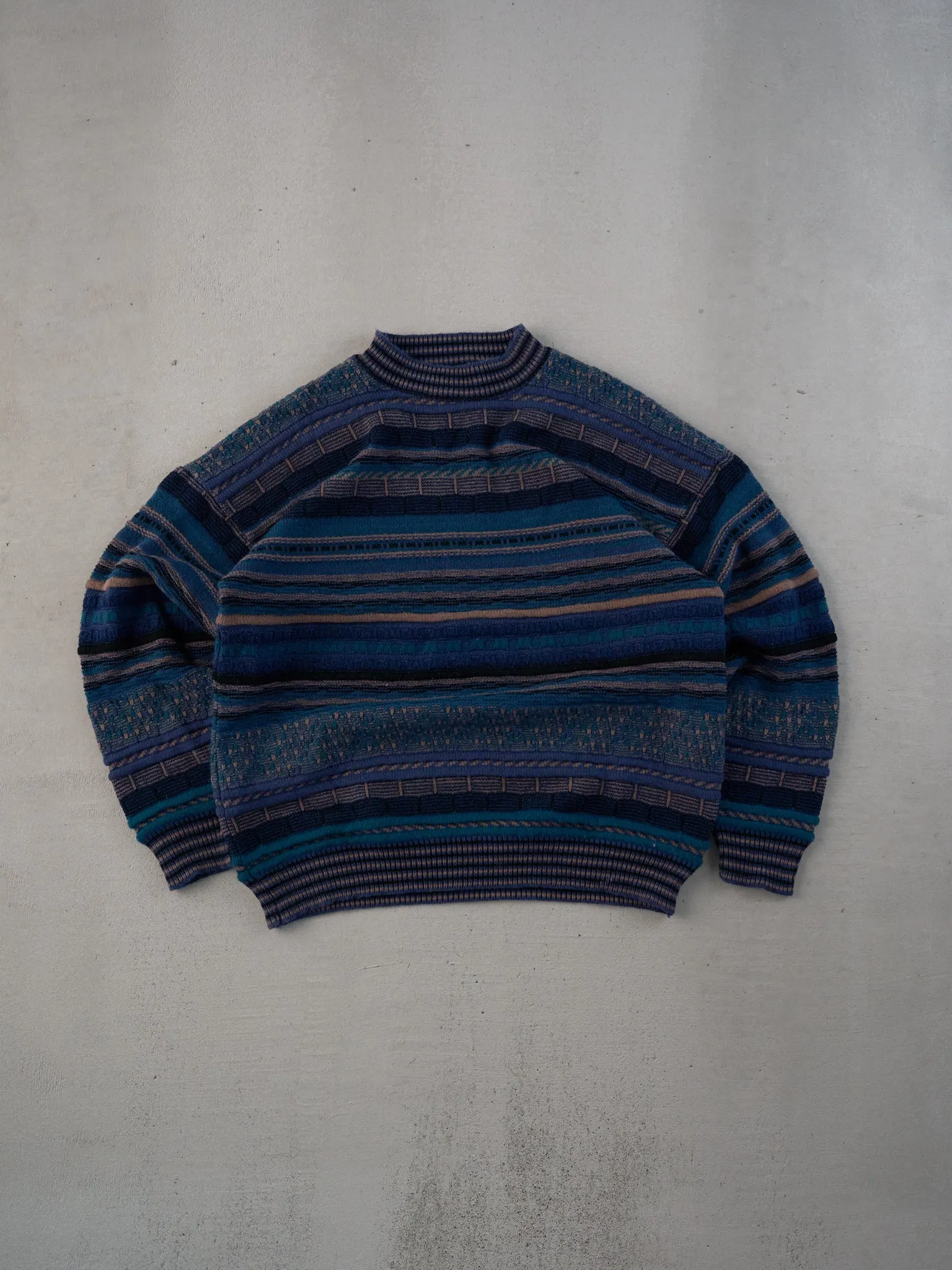 Vintage 90s Multicolour Cambridge Classic Coogi Sweater (M) sold by Rebalance Vintage