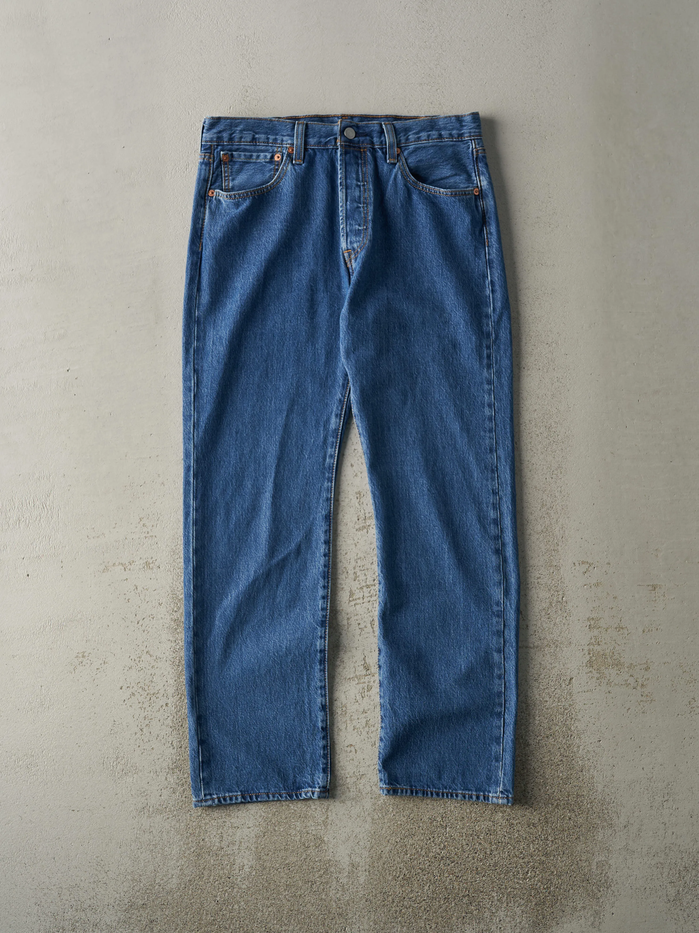 Vintage Y2K Dark Wash Levi's 501 Jeans (33x29) sold by Rebalance Vintage