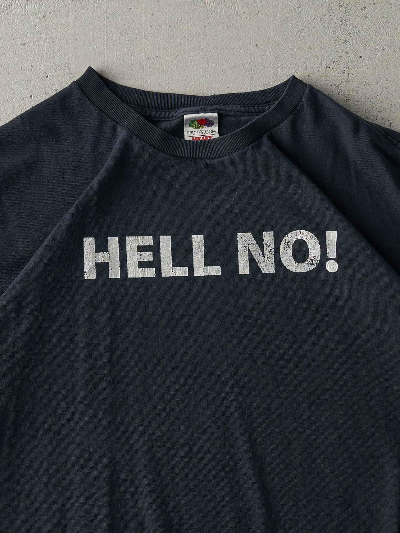 Vintage Y2K Faded Black The Color Purple "Hell No" Tee (M/L) sold by Rebalance Vintage product image thumbnail 2
