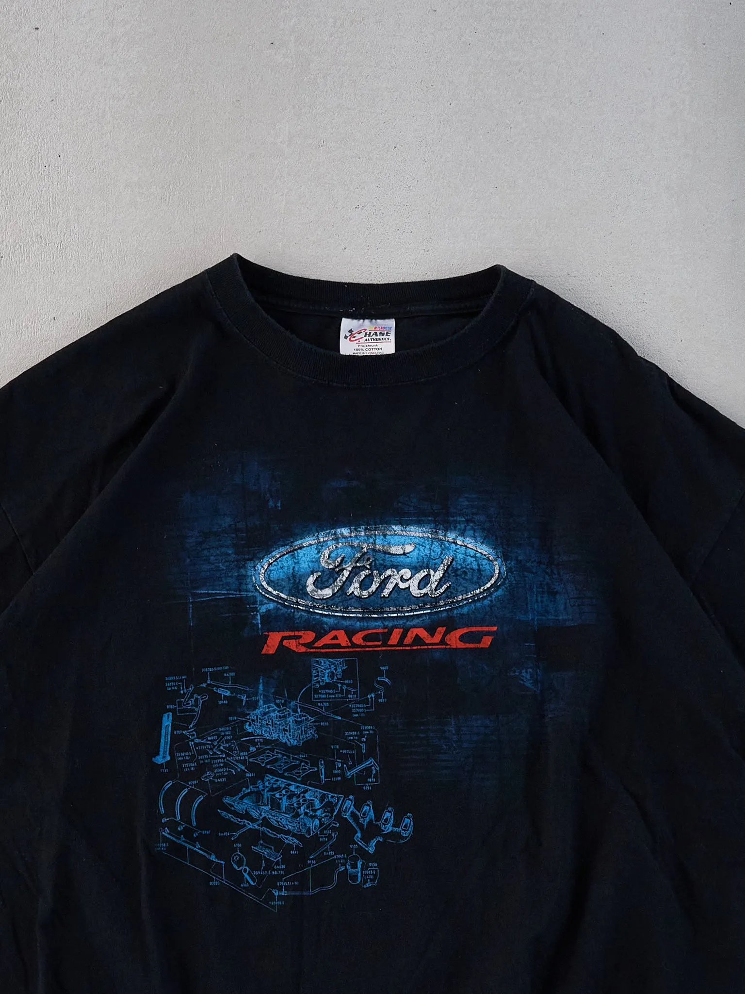 Vintage Y2k Black Ford Racing Graphic Tee (L) sold by Rebalance Vintage product image thumbnail 3