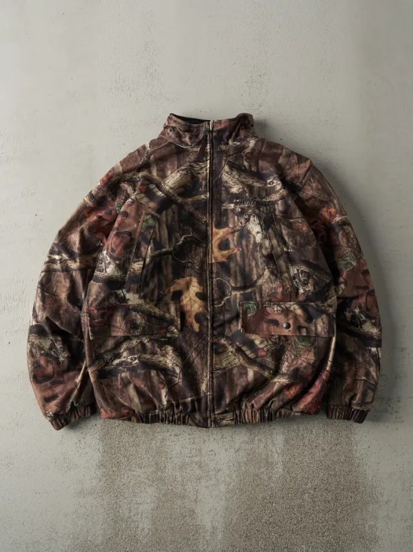 Vintage Y2K Camo Winchester x Break Up Camo Fleece Lined Jacket (L) sold by Rebalance Vintage