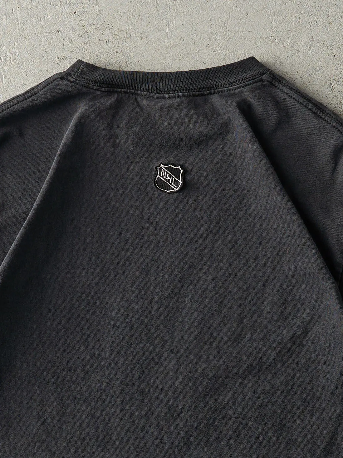 Vintage 90s Black Minnesota Wild Tee (S) sold by Rebalance Vintage product image thumbnail 4