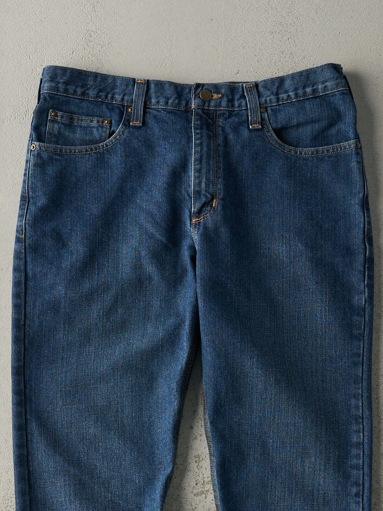 Vintage Y2K Dark Wash Carhartt Jeans (34x27.5) sold by Rebalance Vintage product image thumbnail 3