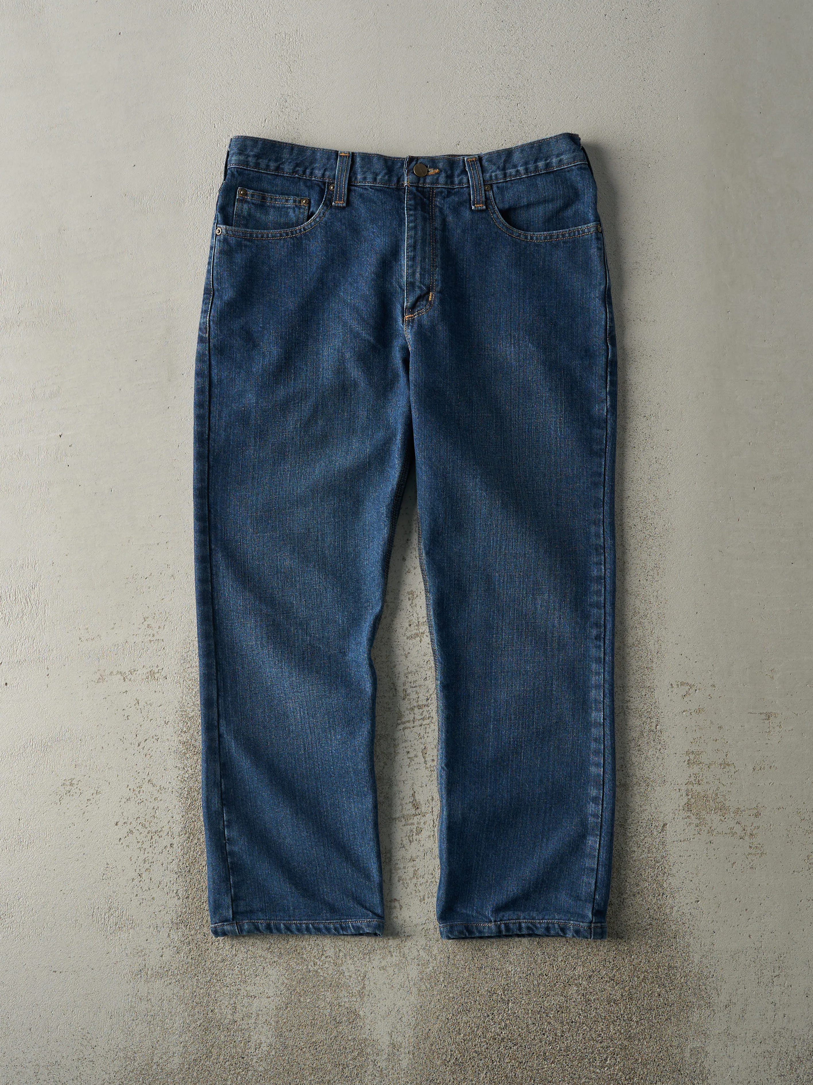 Vintage Y2K Dark Wash Carhartt Jeans (34x27.5) sold by Rebalance Vintage