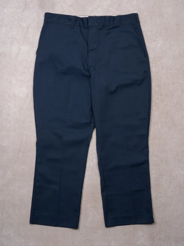 Vintage Navy Dickies Original Workwear Pants (34 x 26) sold by Rebalance Vintage